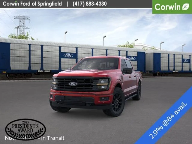 New 2026 Ruby Red Metallic Tinted Clearcoat Ford XLT image 2