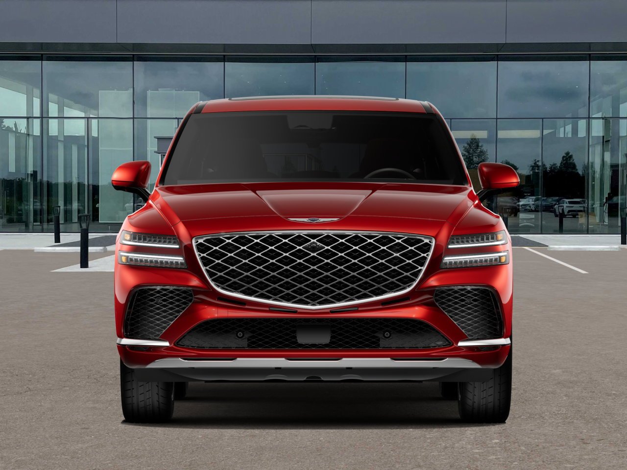 New 2026 Mauna Red Genesis GV80 COUPE 3.5T AWD image 6