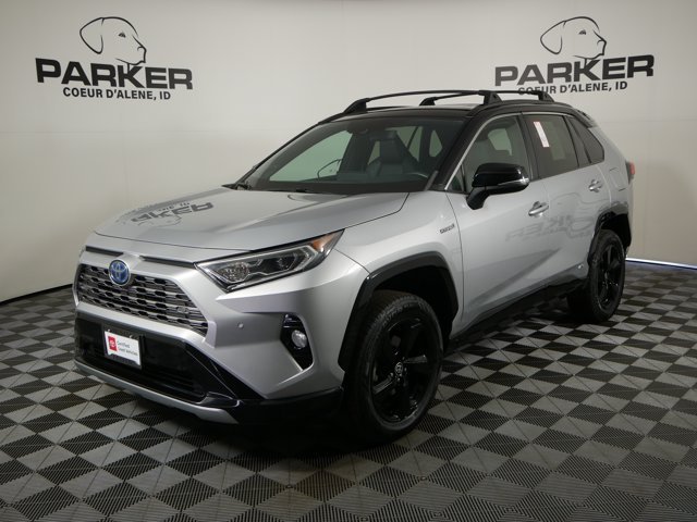 Certified Used 2021 Silver Sky Metallic/Midnight Black Metallic Toyota Hybrid XSE w/ Technology Pkg & Weather Pkg image 1