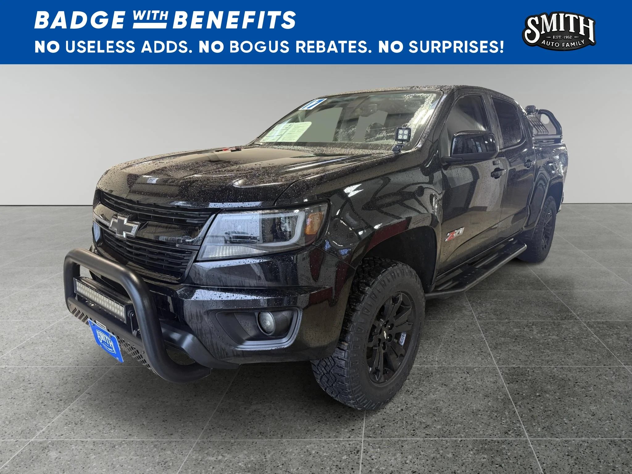 Certified Used 2017 Black Chevrolet 4WD Z71 image 8