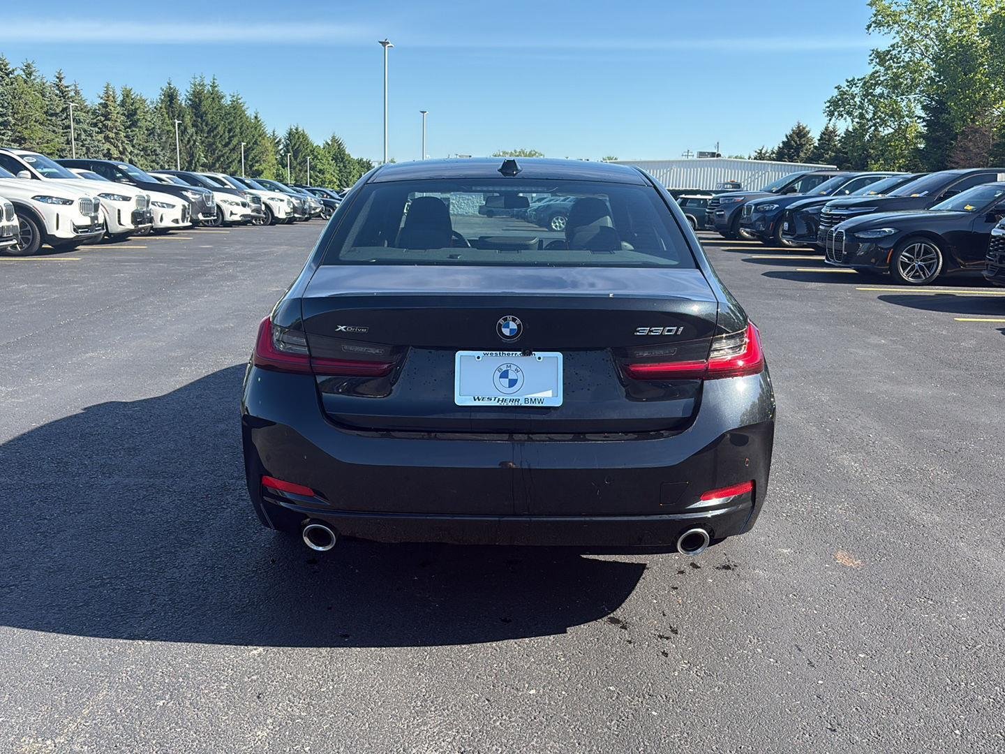 Certified Used 2023 Black Sapphire Metallic BMW 330i xDrive image 4