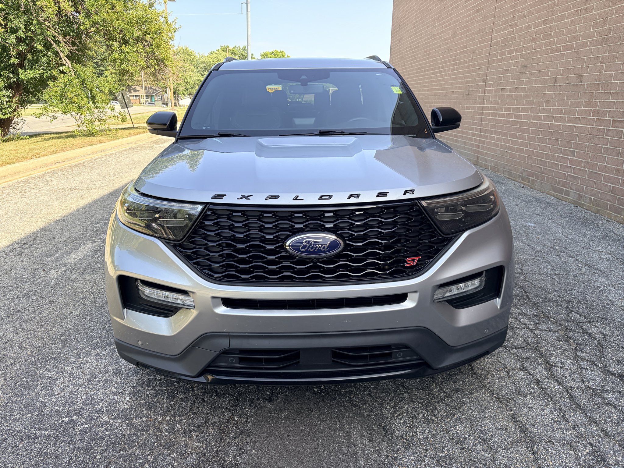Used 2021 Iconic Silver Metallic Ford ST image 8