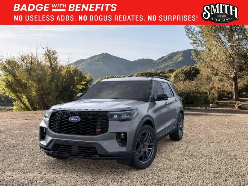 New 2026 Carbonized Gray Metallic Ford ST image 3