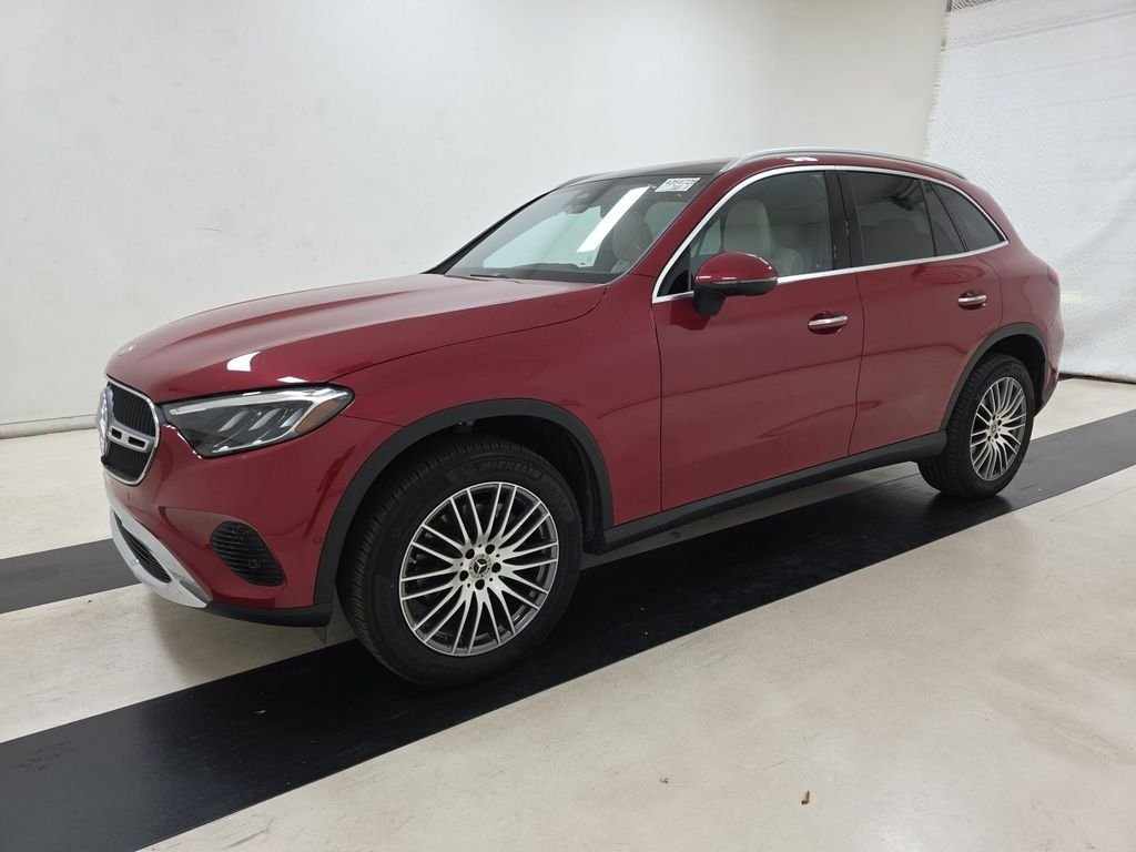 Certified Used 2025 MANUFAKTUR Patagonia Red Metallic Mercedes-Benz GLC 300 image 1