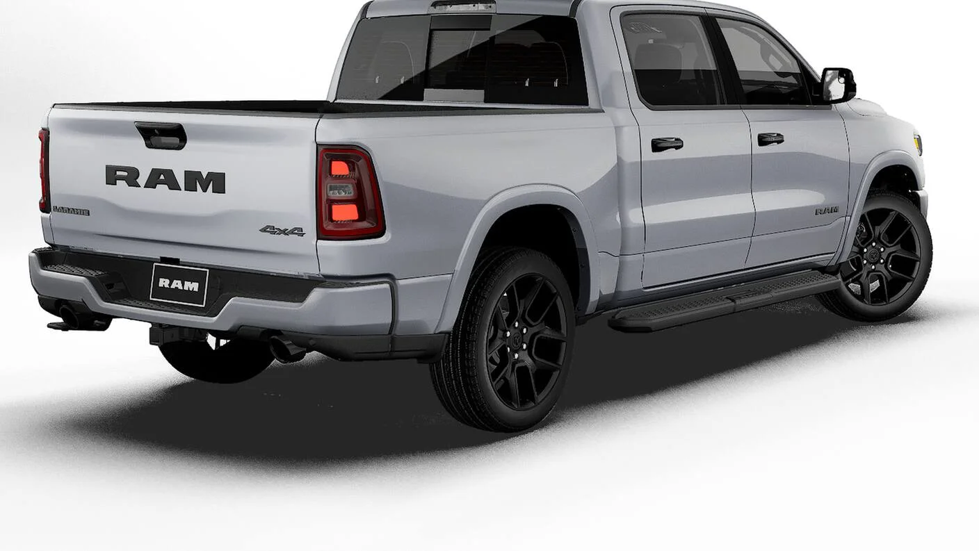 New 2027 Silver Zynith Exterior Paint RAM LARAMIE image 2