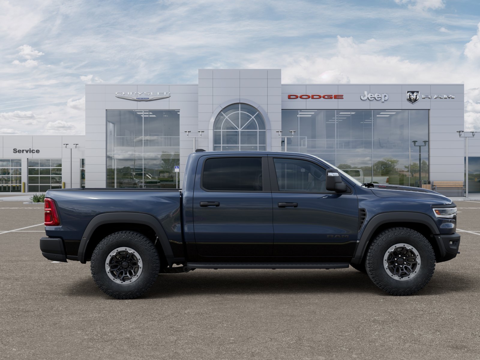 New 2026 Forged Blue Metallic Exterior Paint RAM RHO image 57