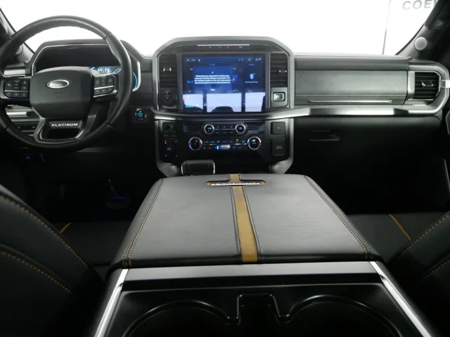 Used 2022 Antimatter Blue Metallic Ford Platinum image 18