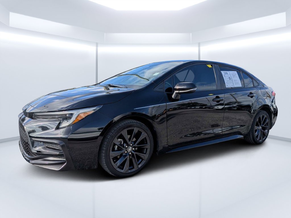 Used 2023 Black Toyota SE image 9