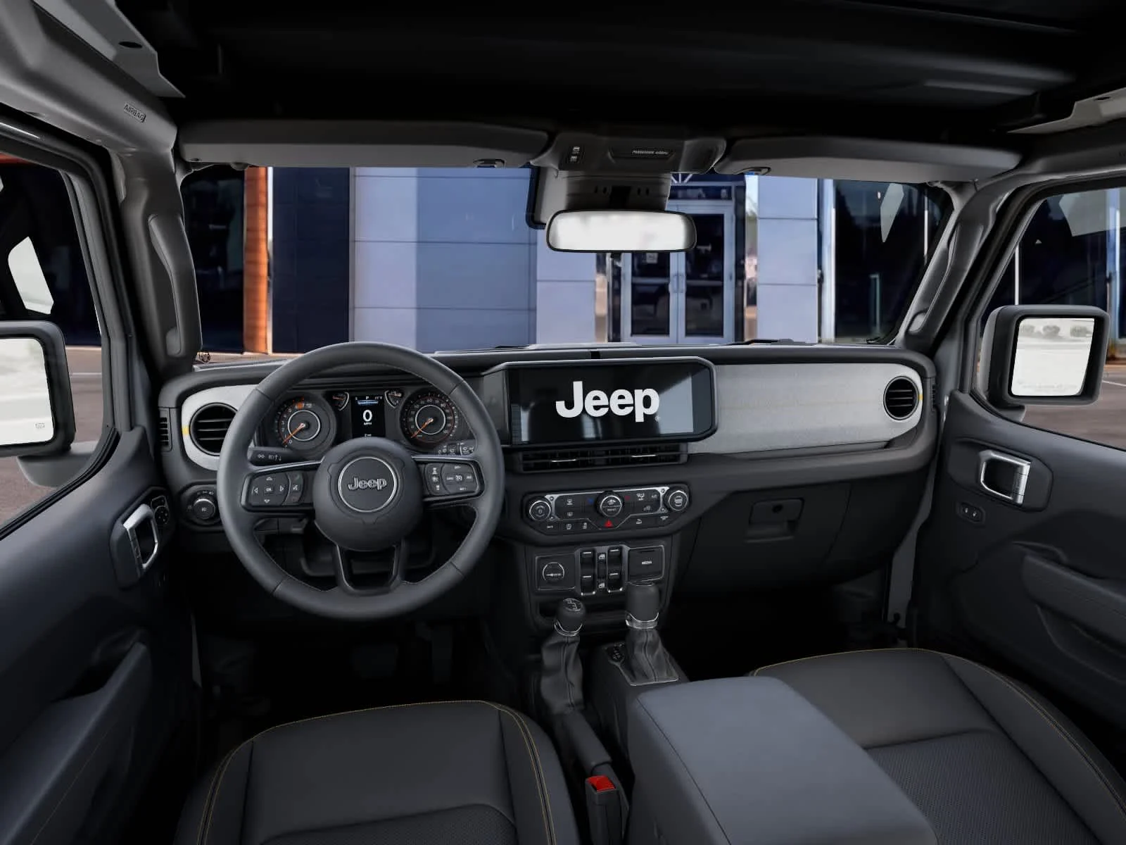 New 2027 Bright White Clear-Coat Paint Jeep Sport S image 14