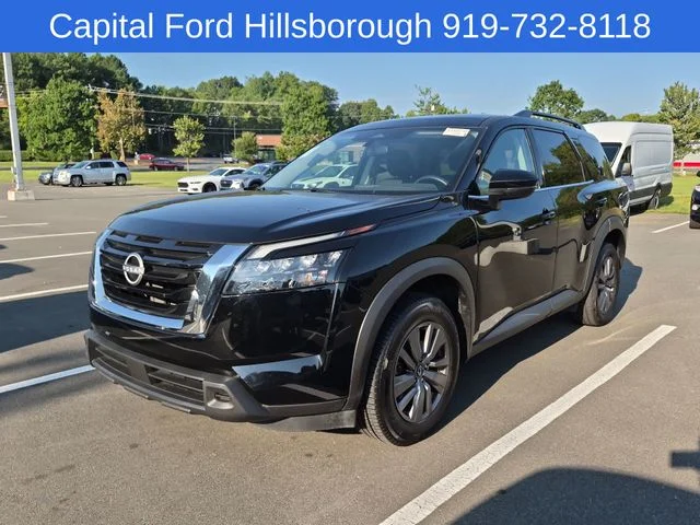 Used 2025 Black Nissan SV image 2
