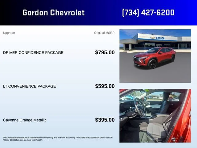 Used 2024 Cayenne Orange Metallic Chevrolet LT image 5