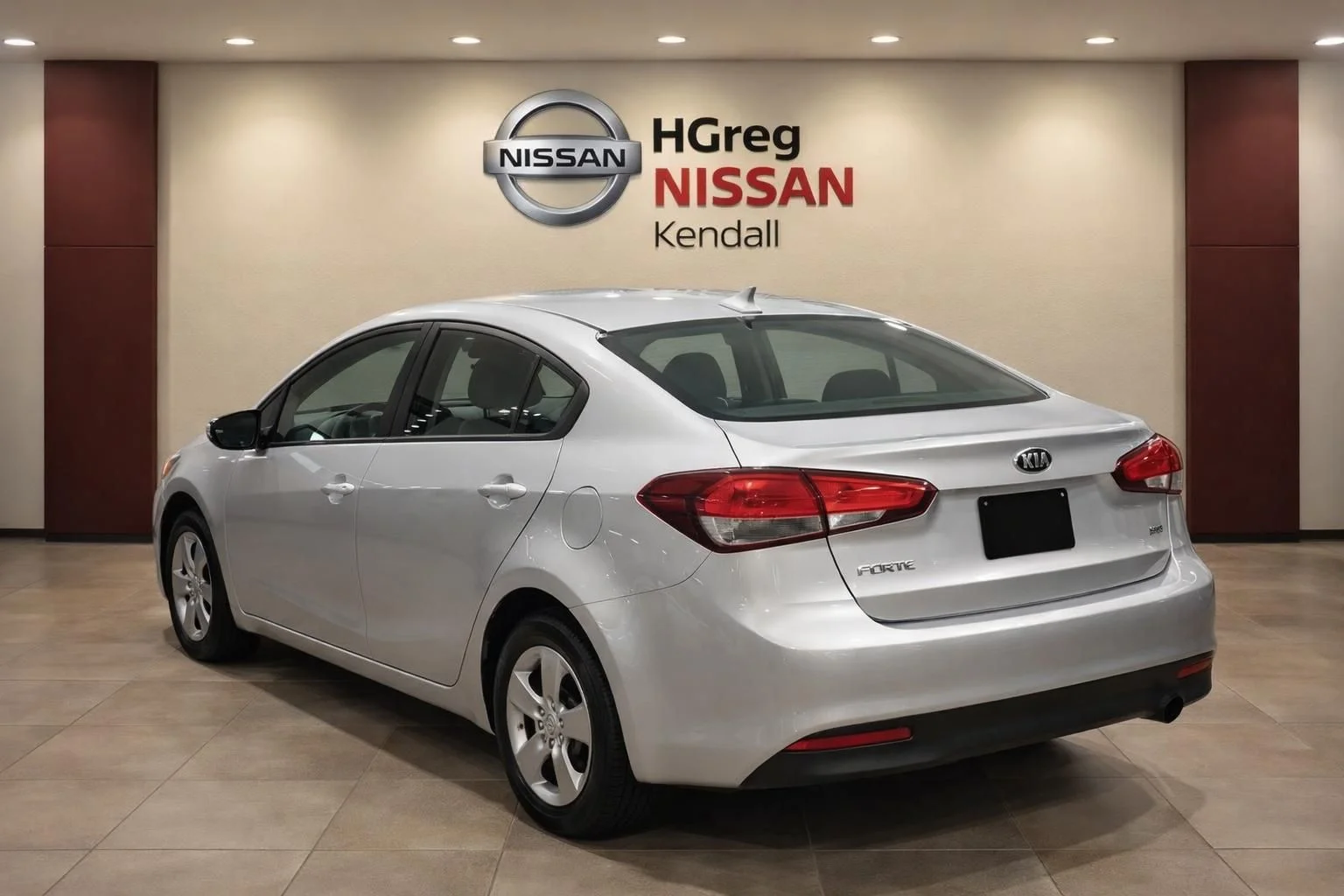 Used 2018 Silver Kia LX image 2