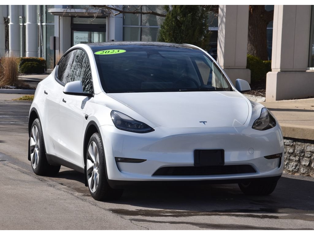 Used 2023 Tesla Model Y Long Range with VIN 7SAYGDEE0PF798377 for sale in Lexington, KY