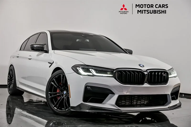 Used 2021 Alpine White BMW COMPETITION image 1