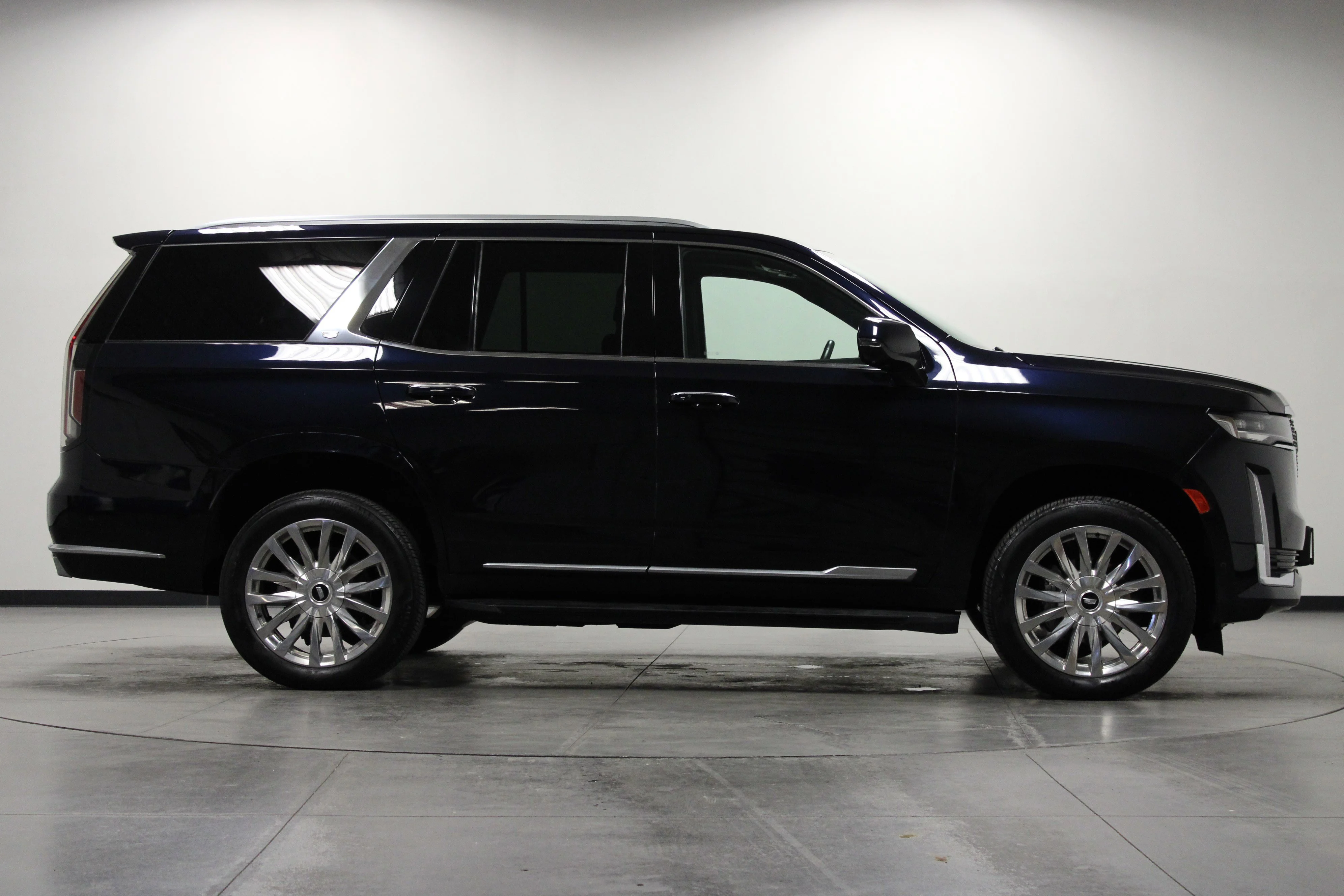 Used 2023 Dark Moon Blue Metallic Cadillac Premium Luxury image 3