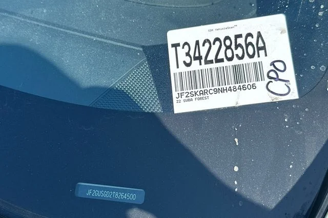 Used 2022 Gray Subaru Touring image 8