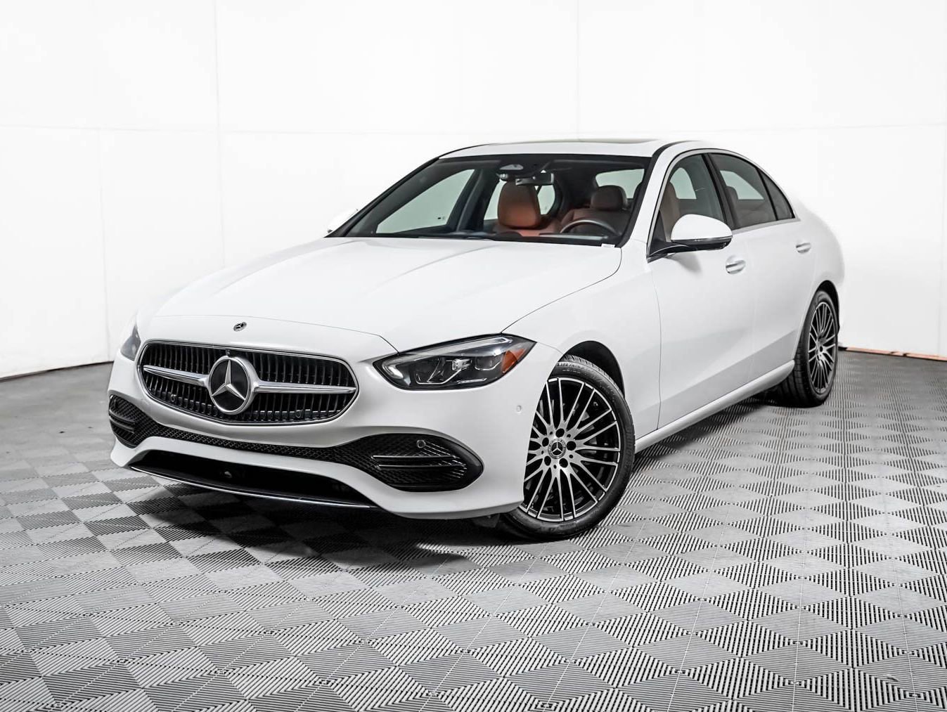 Certified Used 2024 Polar White Mercedes-Benz C 300 Sedan image 1