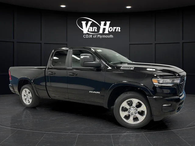 New 2026 Diamond Black Crystal Pearl-Coat Exterior Paint RAM Big Horn/Lone Star image 1
