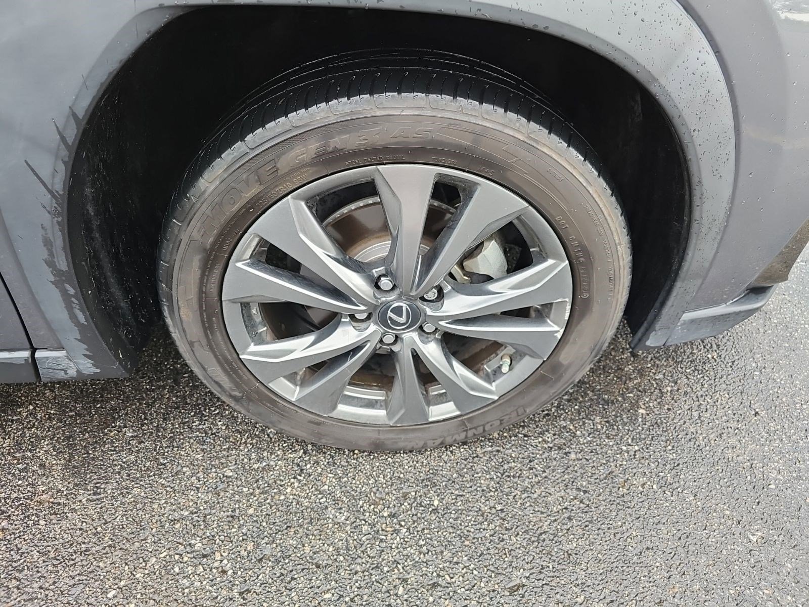 Used 2020 Gray Pearl Lexus UX 200 F SPORT image 9
