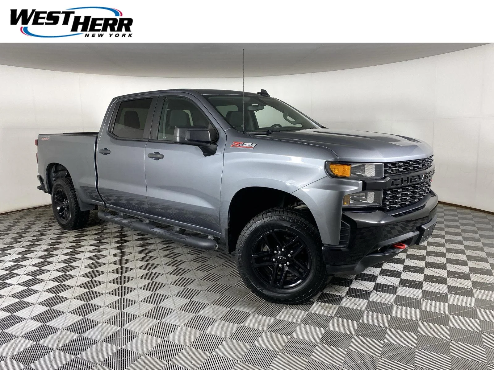 Used 2019 Satin Steel Metallic Chevrolet Custom Trail Boss image 1
