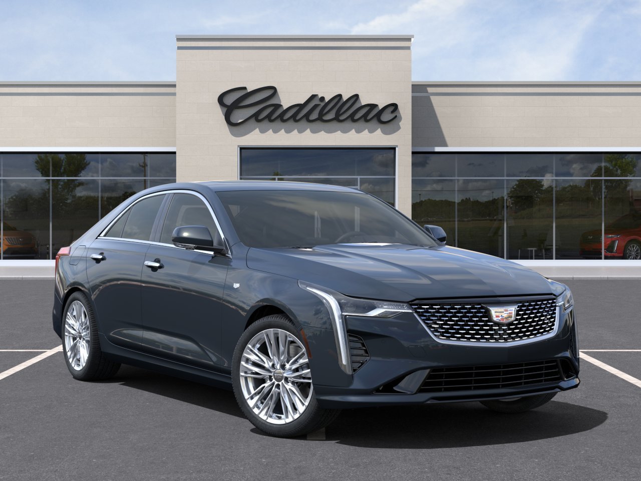 New 2025 Deep Space Metallic Cadillac Premium Luxury image 7
