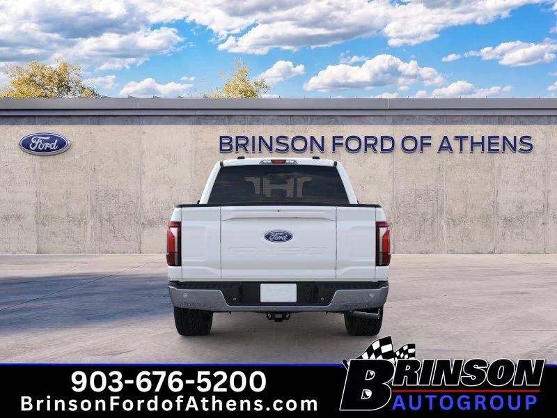 New 2026 Star White Metallic Tri-Coat Ford Lariat® image 5