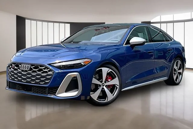 New 2026 Blue Audi  image 2