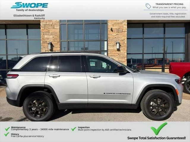 New 2026 Silver Zynith Exterior Paint Jeep Laredo image 6