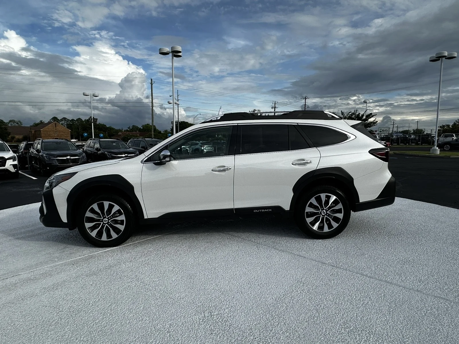 Certified Used 2024 WHITE Subaru Touring XT AWD image 4