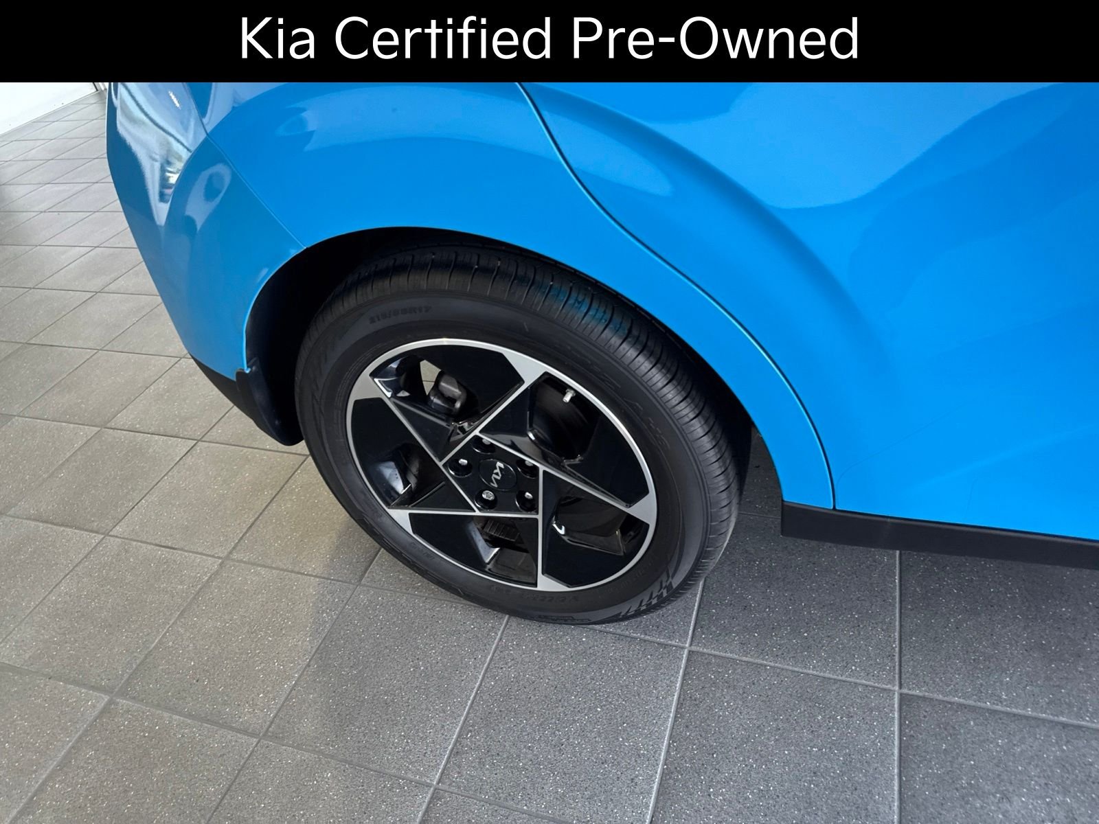 Certified Used 2024 Surf Blue Kia EX image 24