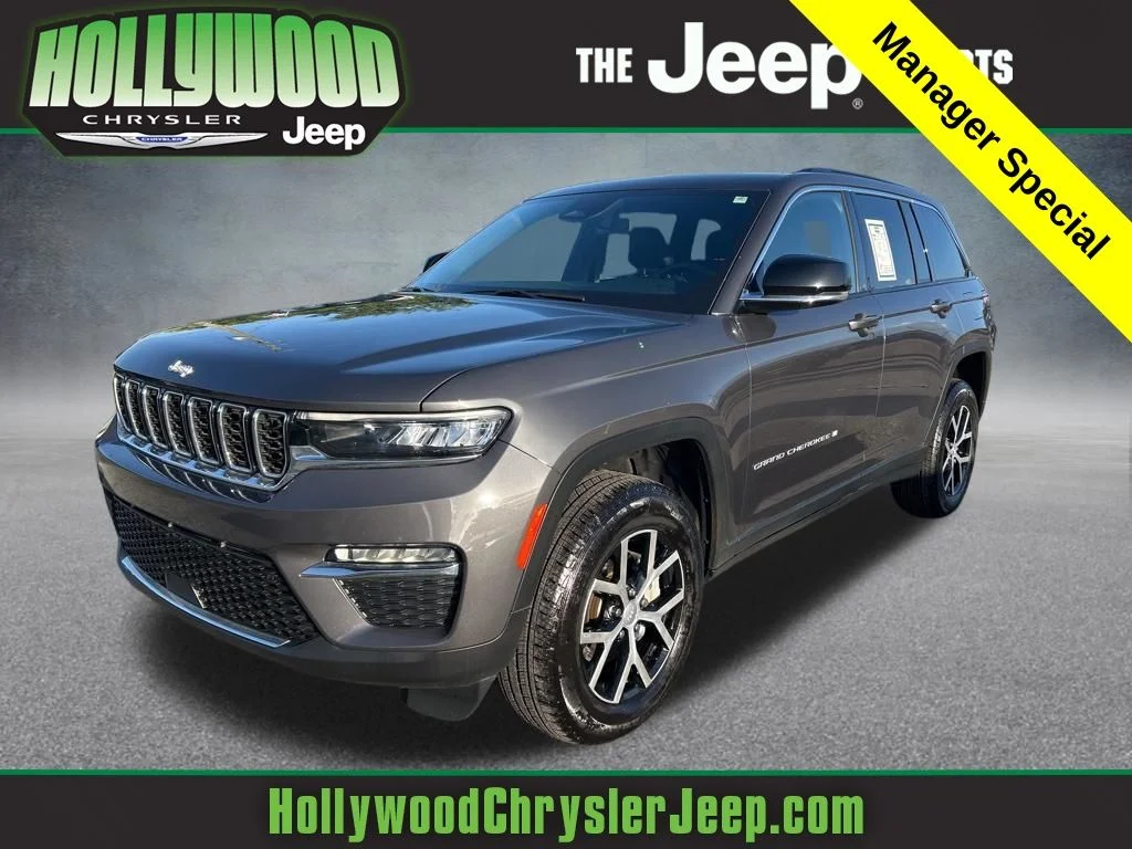 Used 2024 Gray Jeep Limited image 1