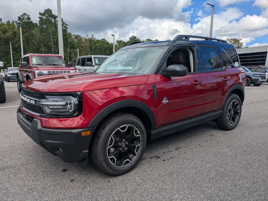 New 2026 Ruby Red Metallic Tinted Clearcoat Ford Outer Banks image 8