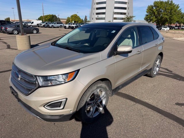 Used 2018 Gold Ford Titanium image 6