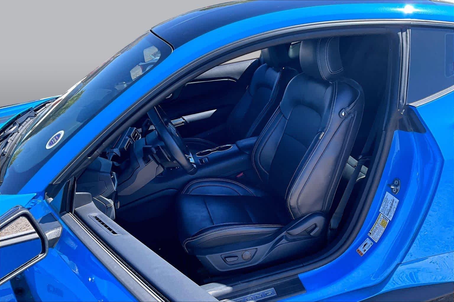 Used 2024 Grabber Blue Metallic Ford GT Premium image 6