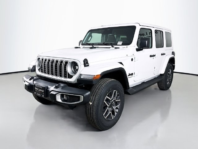 New 2026 Bright White Clear-Coat Exterior Paint Jeep Sahara image 3