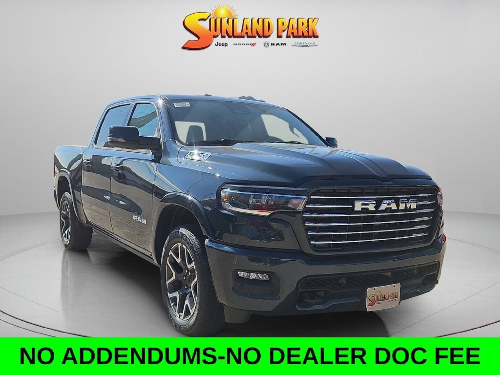 New 2027 Forged Blue Metallic Exterior Paint RAM Laramie image 1