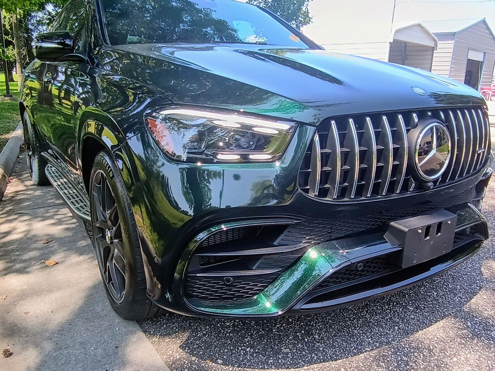 Used 2024 Emerald Green Metallic Mercedes-Benz AMG® GLE 63 S image 5