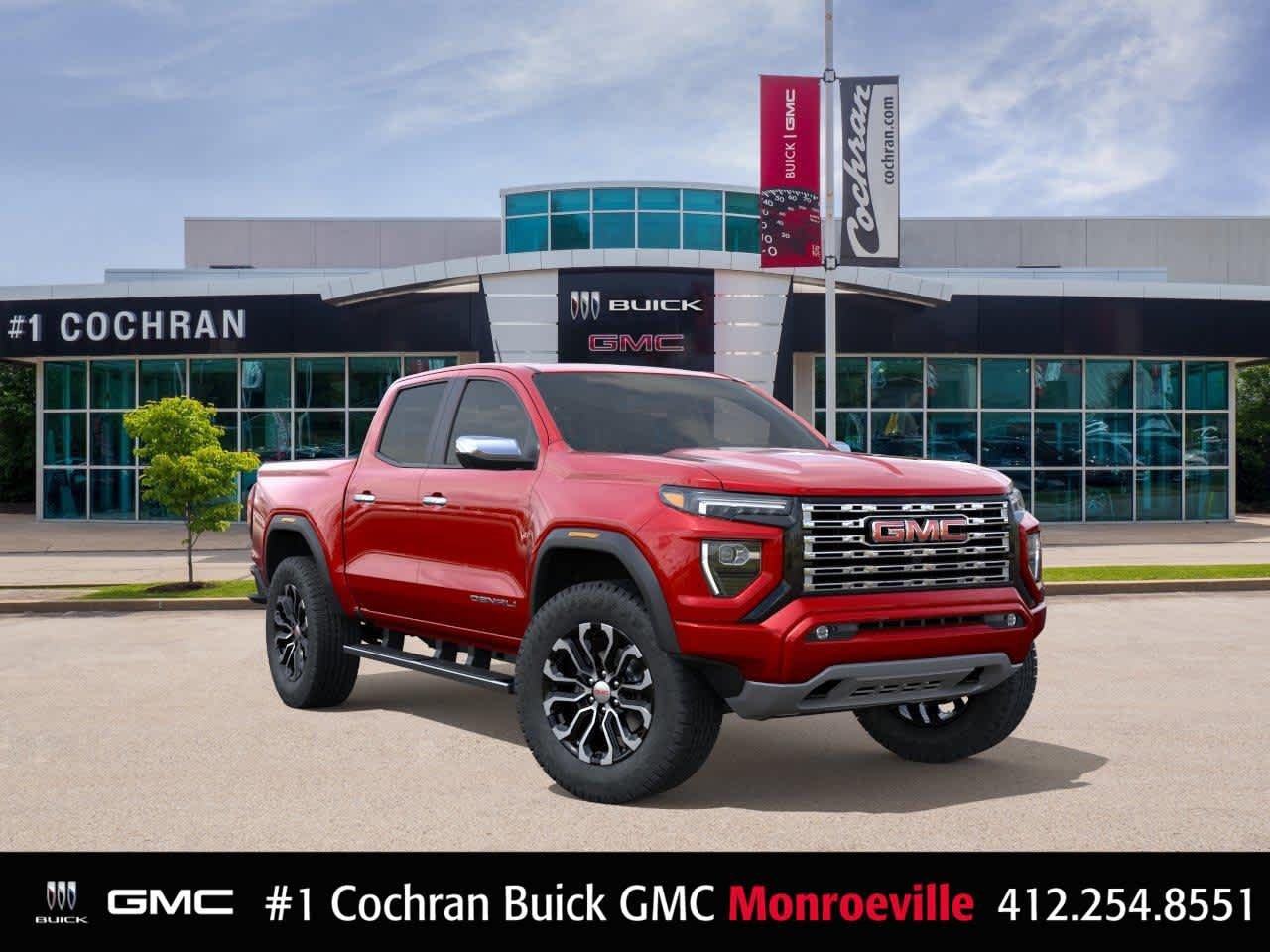 New 2026 Volcanic Red Tintcoat GMC Denali image 1