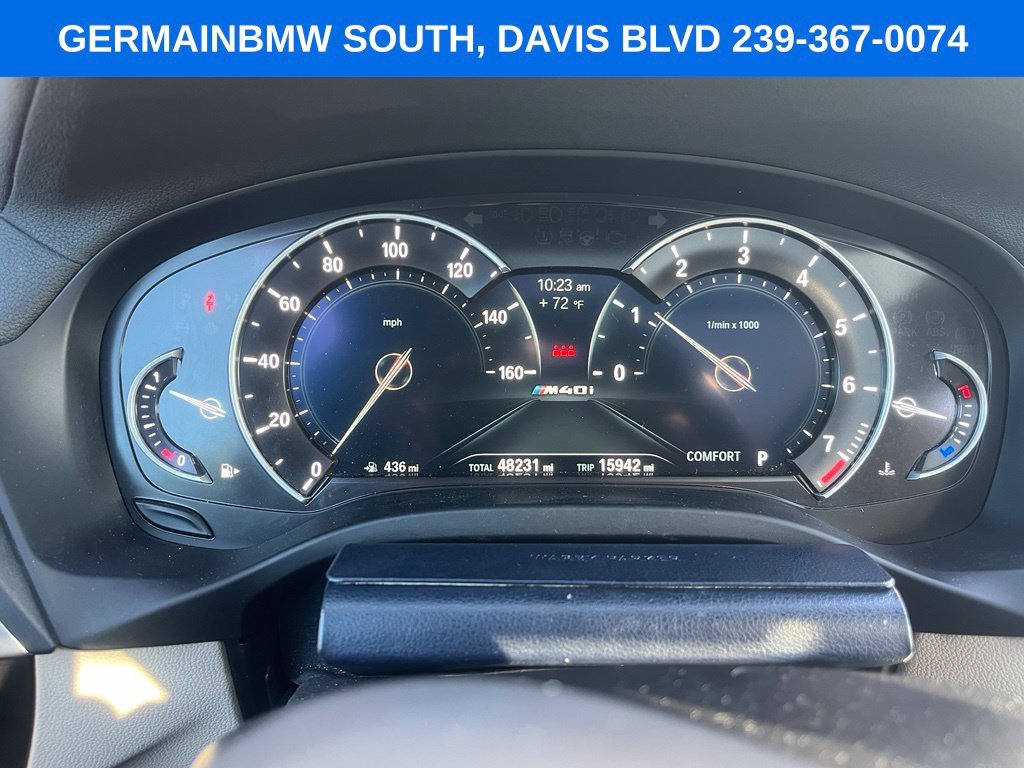 Used 2019 Alpine White BMW M40i image 2