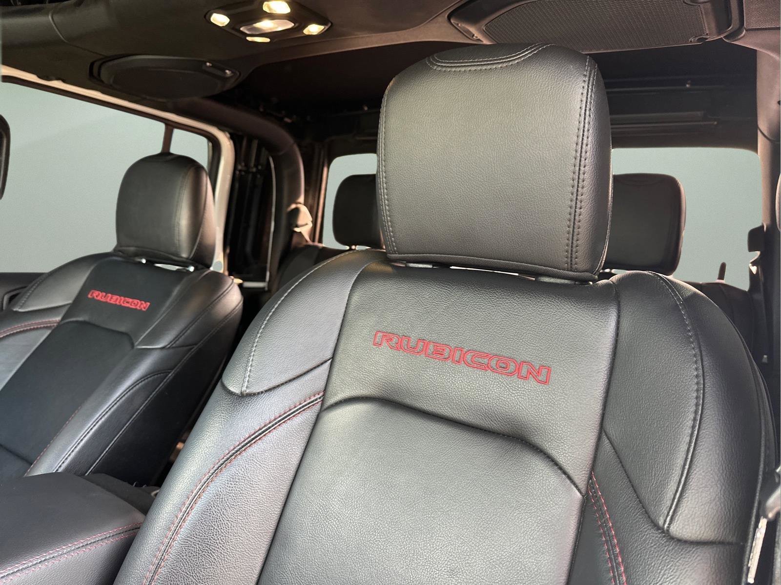 Used 2021 Bright White Clearcoat Jeep Rubicon image 19