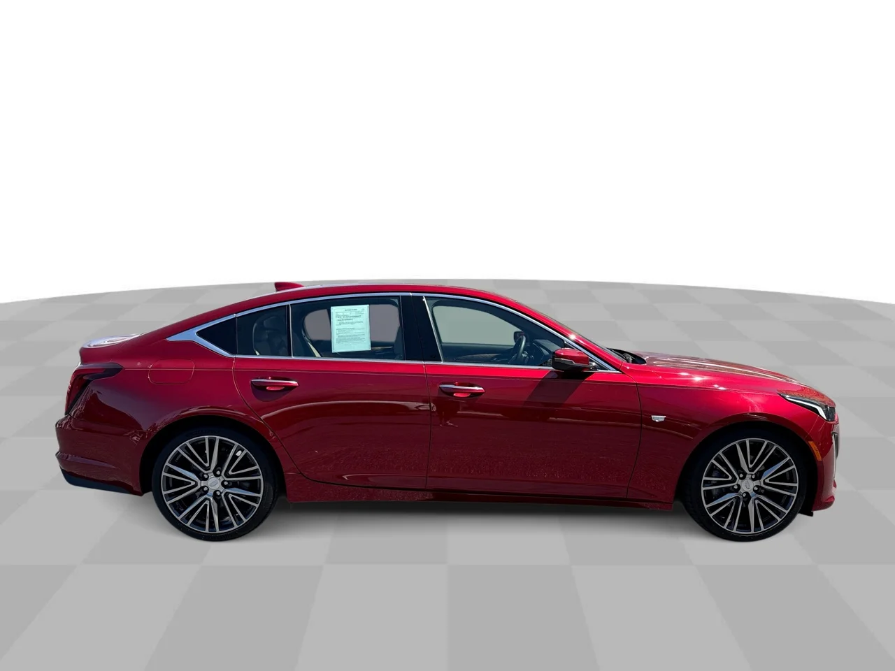 Certified Used 2023 Radiant Red Tintcoat Cadillac Premium Luxury image 9