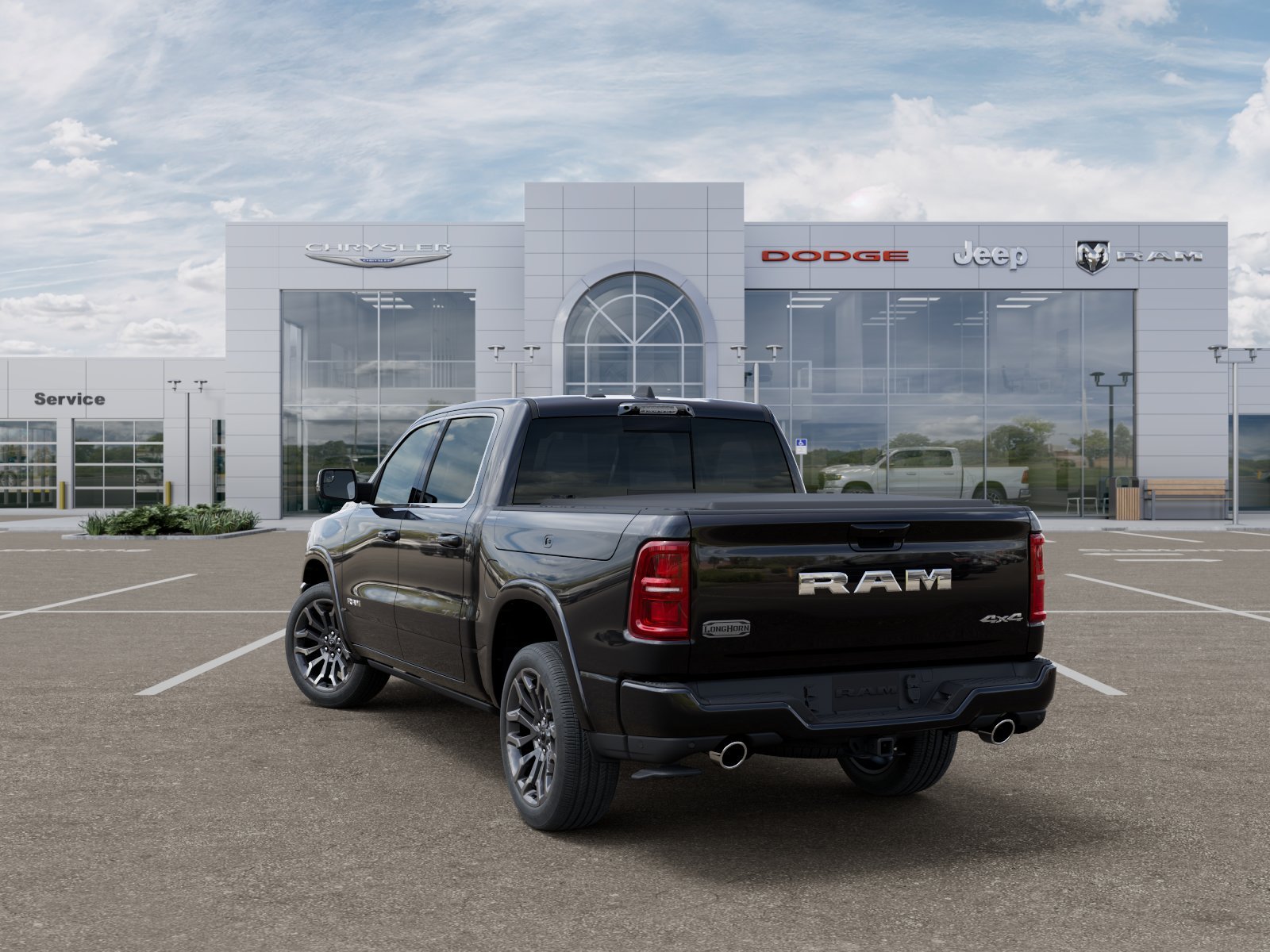 New 2026 Diamond Black Crystal Pearl-Coat Exterior Paint RAM Limited image 45