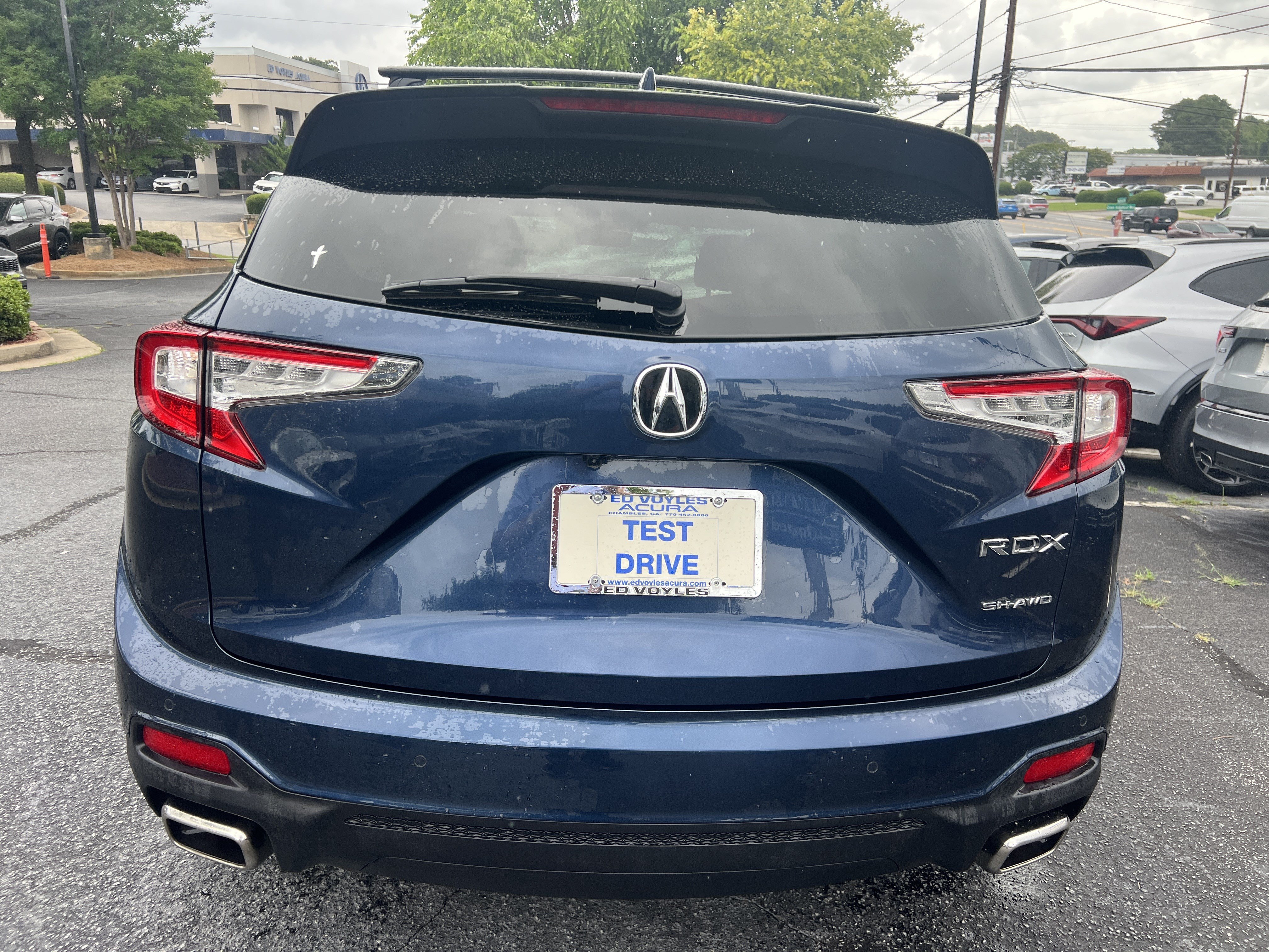 Certified Used 2025 Canyon River Blue Metallic Acura w/Technology Package image 3