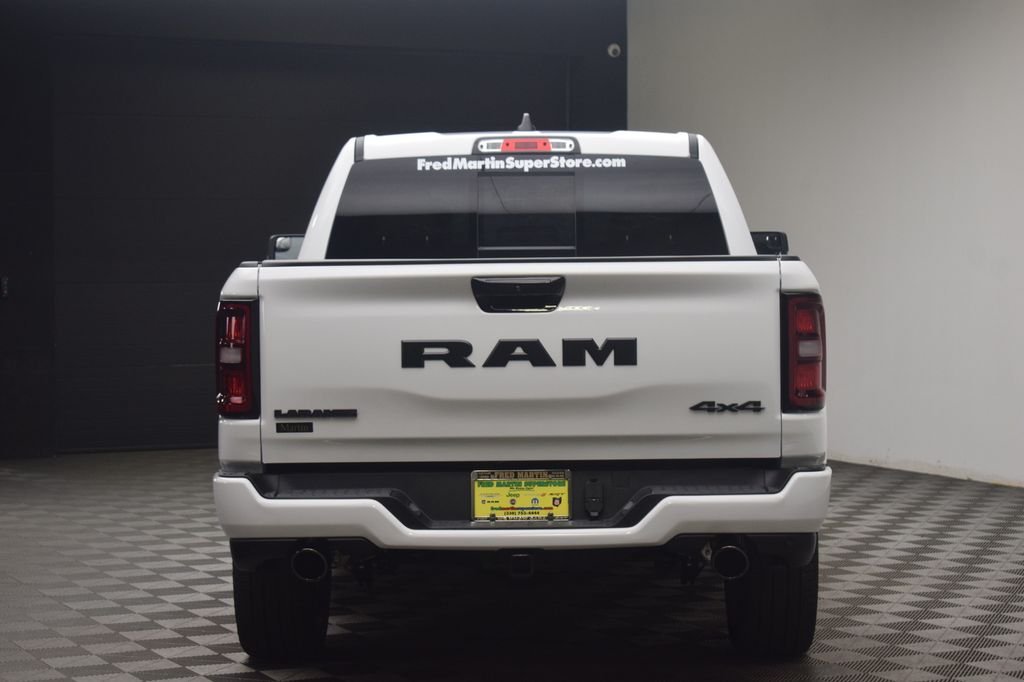 New 2026 Bright White Clear-Coat Exterior Paint RAM Laramie image 10