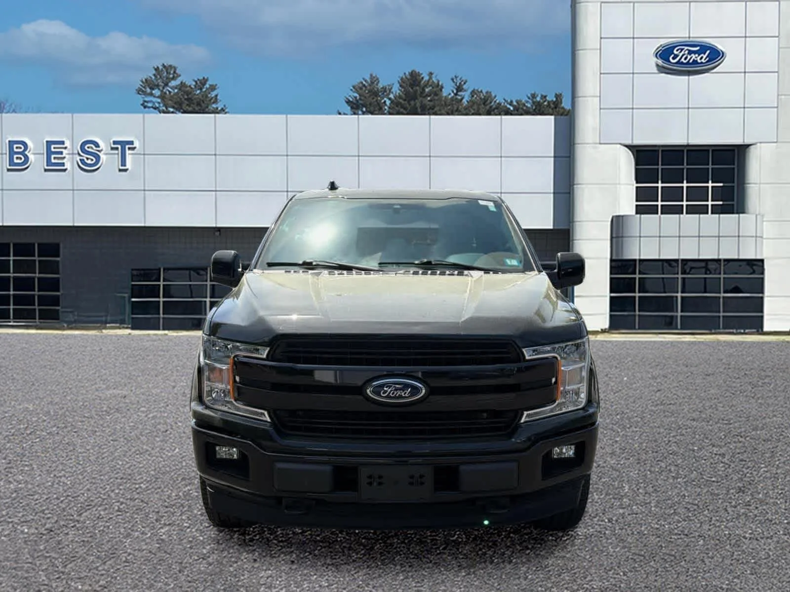 Used 2020 Agate Black Metallic Ford LARIAT image 2