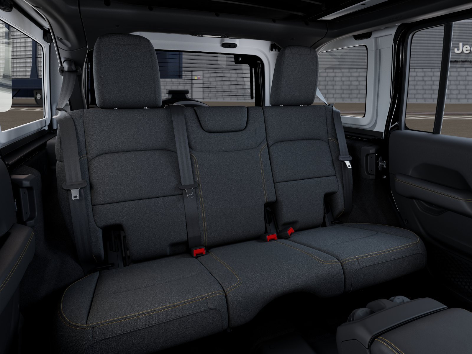 New 2027 Black Clear-Coat Paint Jeep Sahara image 15