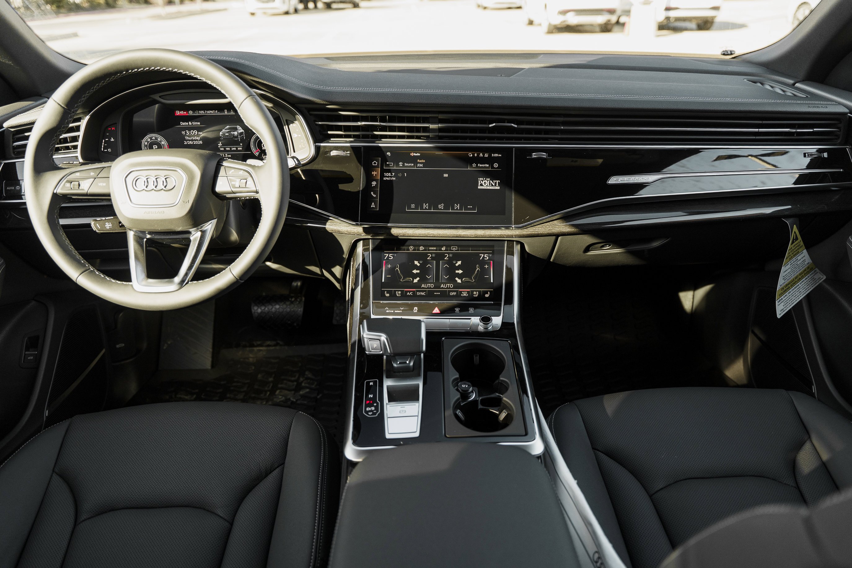 New 2026 Glacier White Metallic Audi Premium Plus image 8