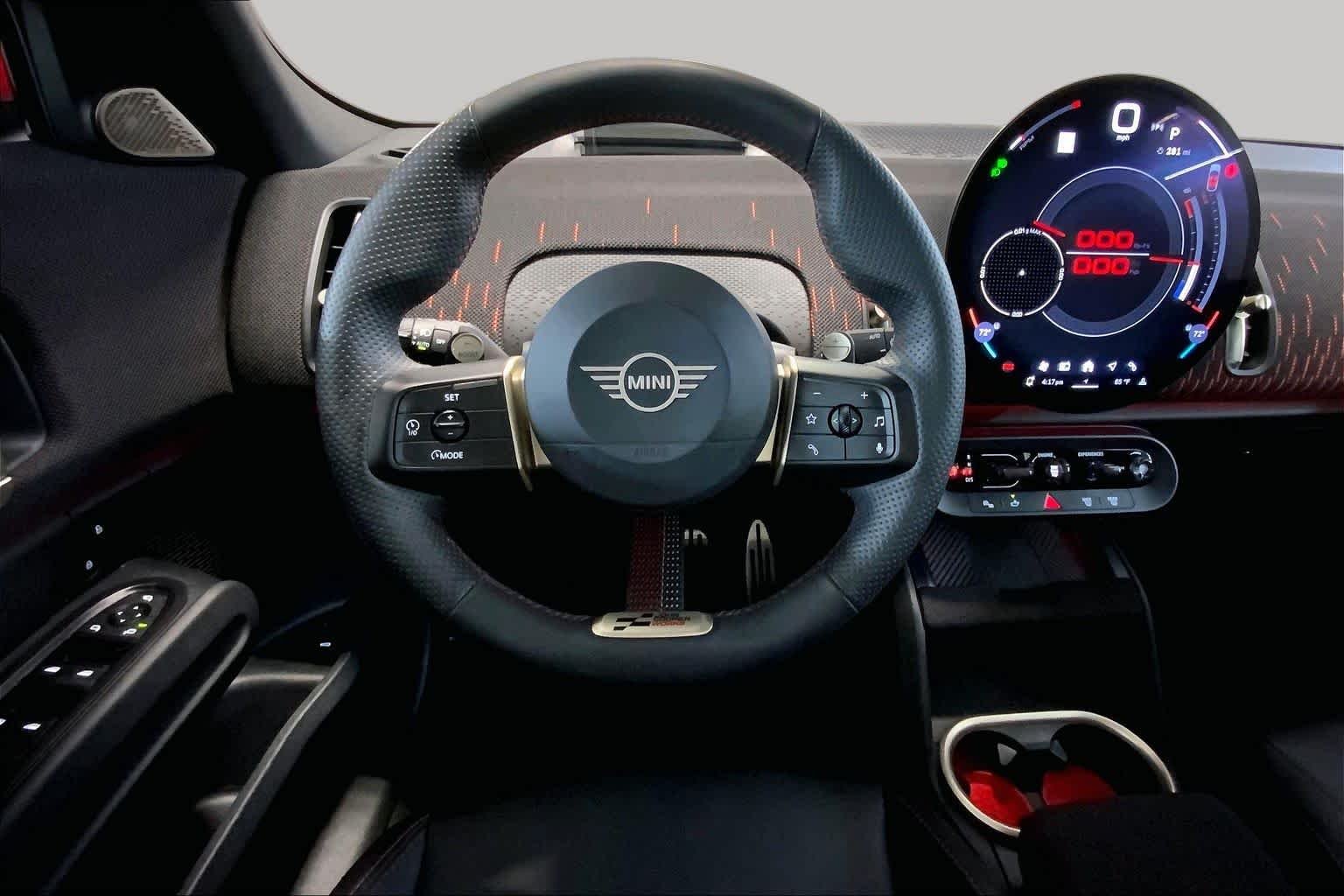 Certified Used 2025 Midnight Black II Metallic MINI John Cooper Works image 5