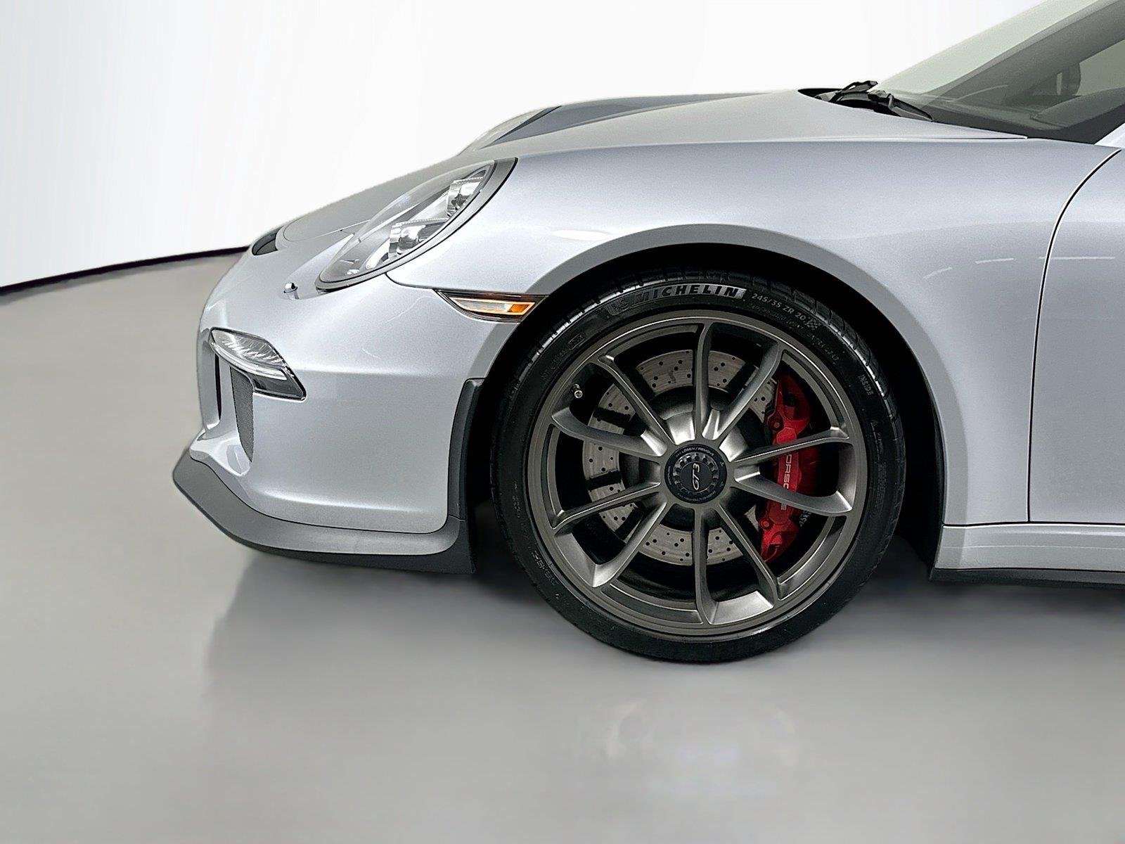 Certified Used 2015 Rhodium Silver Metallic Porsche GT3 image 11