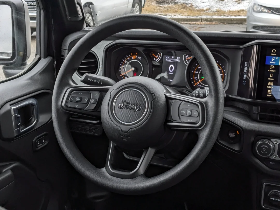 New 2026 Black Jeep Sport - - 4x4 - 2.0L Turbo Engine - 12.3 Uconnect 5 Display - 3-Piece Hard Top & More! image 14
